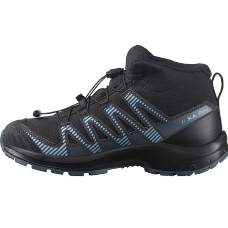 Bota Salomon Xa Pro V8 Mid CSWP J Preto/Azul