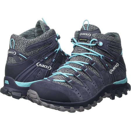 Botas Aku Alterra Lite Mid GTX W Cinzento/Azul
