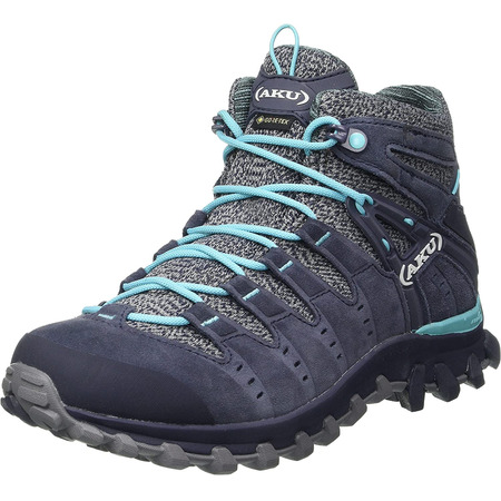 Botas Aku Alterra Lite Mid GTX W Cinzento/Azul