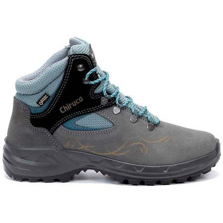 Botas Chiruca GTX W Sarria 03 Cinza / Preto / Turquesa