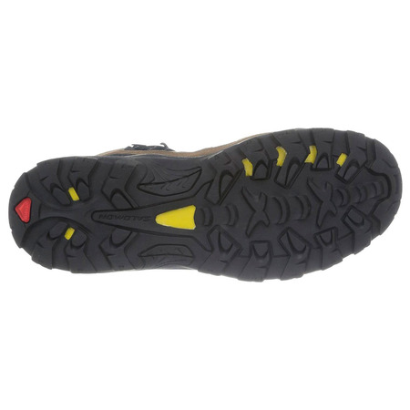 Botas Salomon Authentic LTR GTX Marrom / Preto / Amarelo