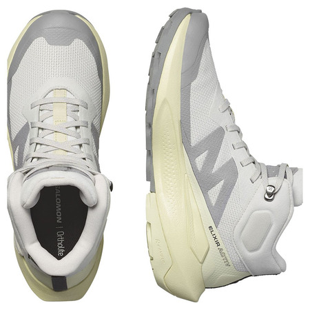Botas Salomon Elixir Activ Mid GTX W Cinza/Verdes