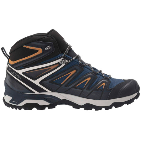 Botas Salomon X Ultra 3 Mid GTX Marinho / Preto / Ouro