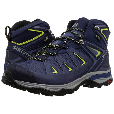 Botas Salomon X Ultra 3 Mid GTX W Roxo / Amarelo