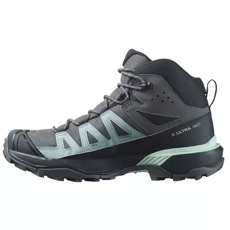 Botas Salomon X Ultra 360 Mid GTX W Cinza/Azul-Marinho