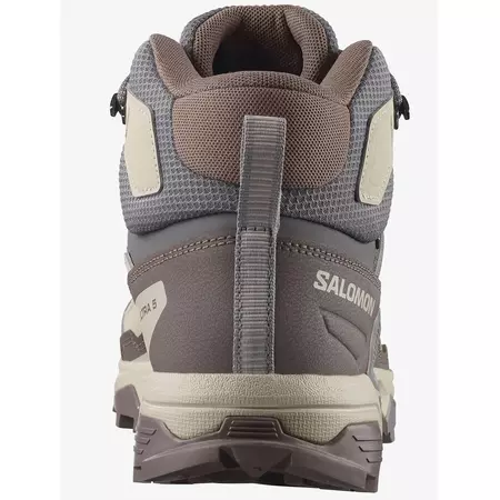 Botas Salomon X Ultra 5 Mid Gtx W Cinza/Bege/Marrom