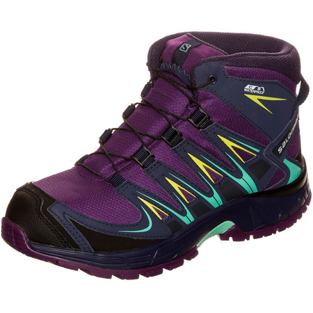 Botas Salomon XA PRO 3D MID CSWP J Roxo / Turquesa