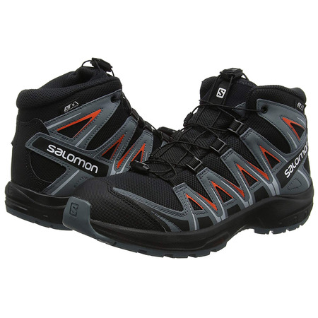 Botas Salomon XA PRO 3D Mid CSWP J preto / cinza