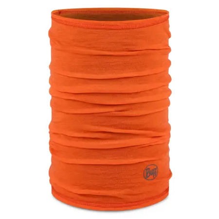 Buff Merino Leve Sólido Poppy Neck Gaiter