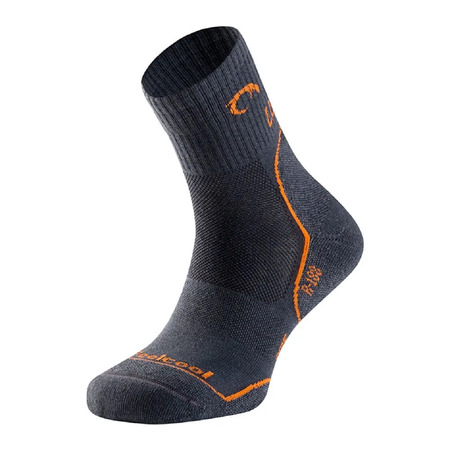 Meias Lurbel Camino Four Cinza/Laranja