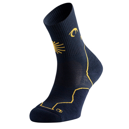 Meias Lurbel Tierra Peregrino Quatro Azul/Amarelo