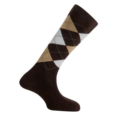 Mund Sock Riding Winter Brown