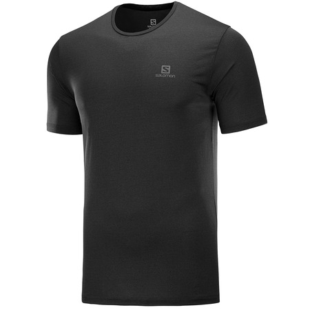 Camiseta preta do Salomon Agile Training