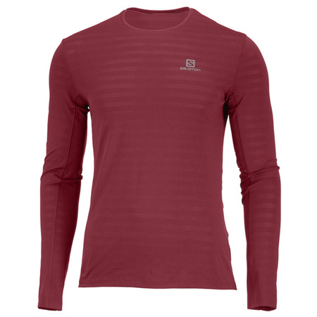 Camiseta Salomon XA LS Tee M Biking Vermelho