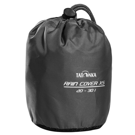 Capa de chuva Tatonka 20-30 L preta para mochila