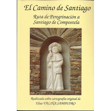 O caminho de Santiago. Rota de peregrinação a Santiago de Compostela.