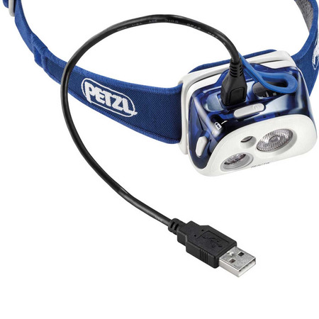 Front Petzl React Blue