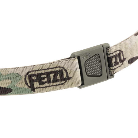 Frente Petzl Tactikka + 250 lm. Camuflagem Verde
