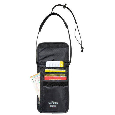 Bolsa de pescoço Tatonka Skin RFID Block preta