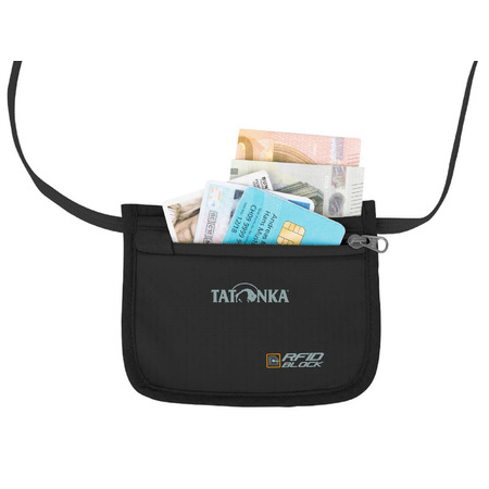 Estojo de bolso RFID Tatonka Skin ID Negro