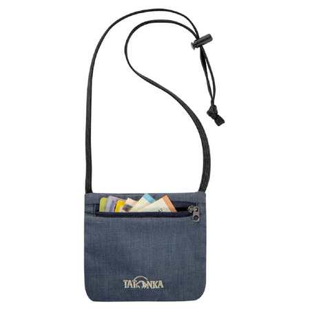 Bolsa de identificação Tatonka Skin azul marinho