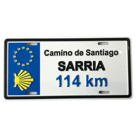 Matrícula Magnética Sarria Km 114