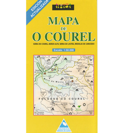Mapeado. Summit O Caurel 1: 50.000