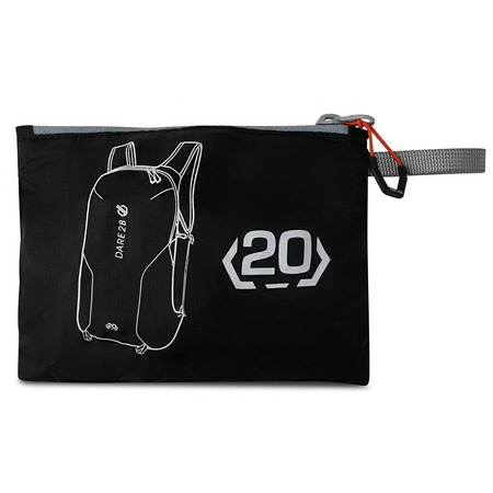 Mochila dobrável Dare2b Packaway 20 Negro