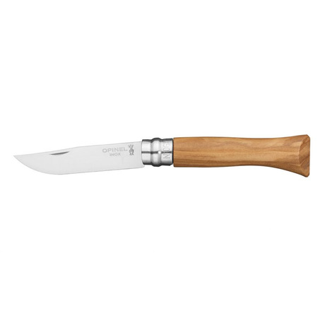 Faca de oliva em aço inoxidável Opinel n.6