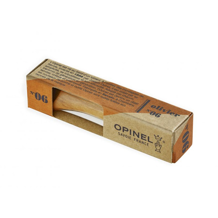 Faca de oliva em aço inoxidável Opinel n.6