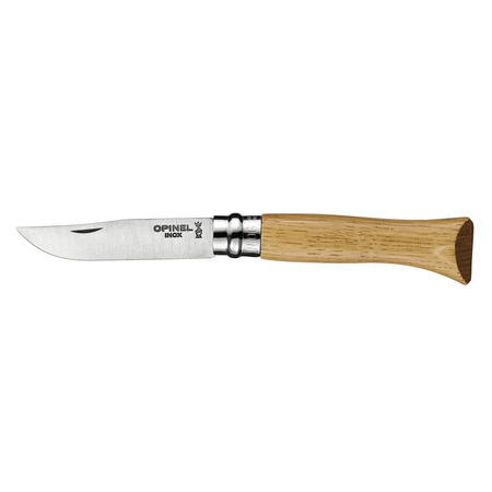 Faca de carvalho em aço inoxidável Opinel n.6