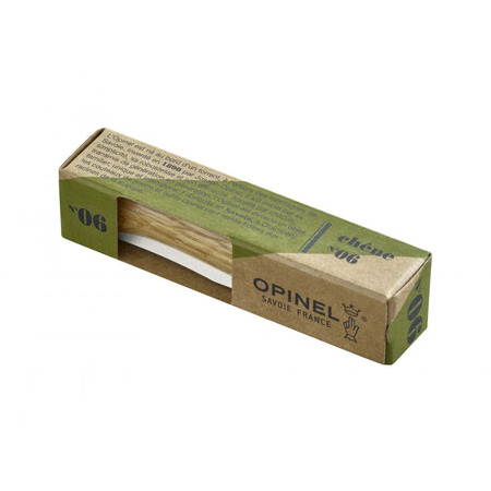 Faca de carvalho em aço inoxidável Opinel n.6
