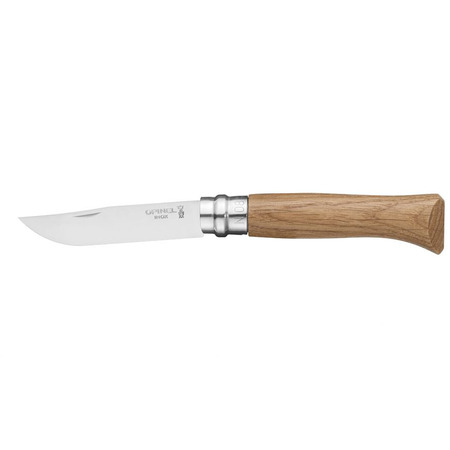 Faca de carvalho em aço inoxidável Opinel n.8
