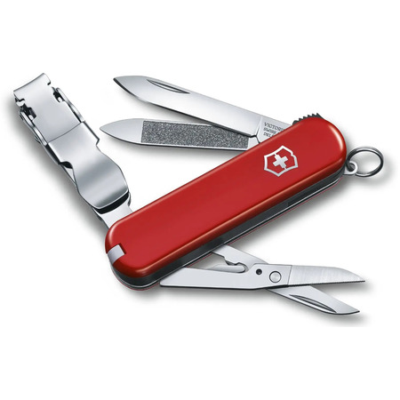Victorinox Nail Clip 580 8 usa faca vermelha