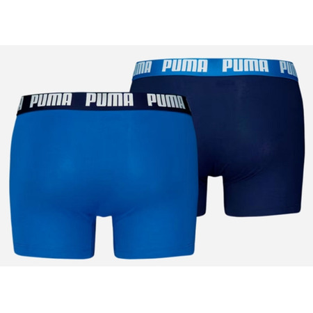 Pacote com 2 Boxers Puma Azul Marinho/Azul