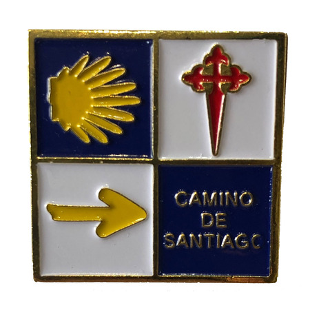 Pin Arrow, Cross and Star Caminho de Santiago Grande