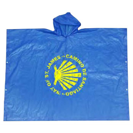 Poncho sem mangas Camino de Santiago
