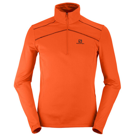 Pulôver Salomon Discovery LT HZ Naranja