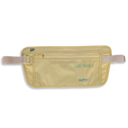 Bolsa de cintura Tatonka Skin Moneybelt Int. RFID Block Verde