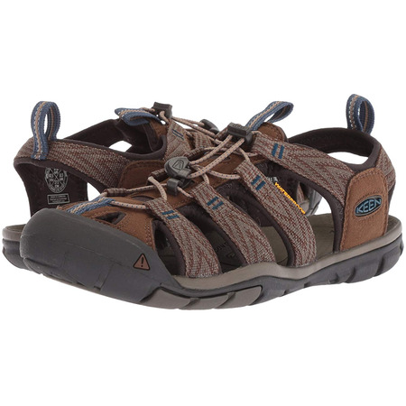 Sandalia Keen Clearwater CNX Dark Earth / Azul