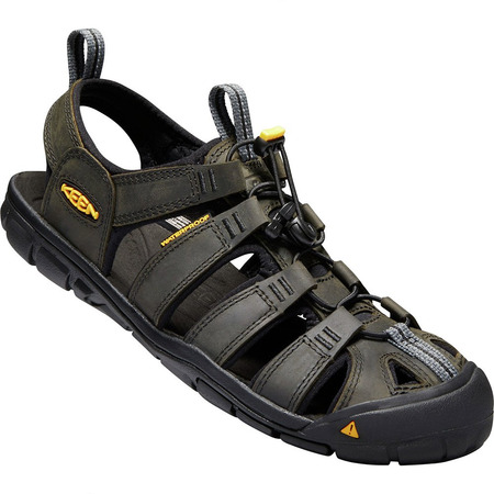 Sandalia Keen Clearwater CNX Couro Verde