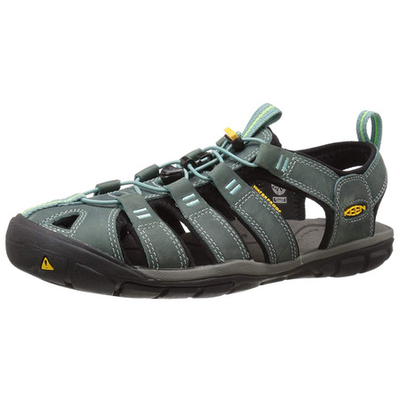 Sandalia Keen Clearwater CNX Couro W Verde Mineral