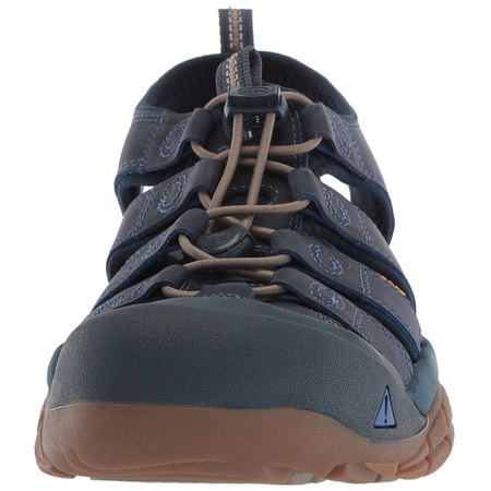 Sandália de couro azul Keen Newport EVO