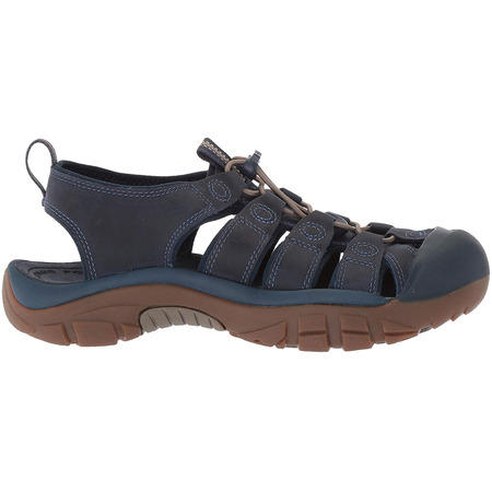 Sandália de couro azul Keen Newport EVO