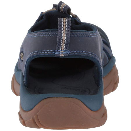 Sandália de couro azul Keen Newport EVO