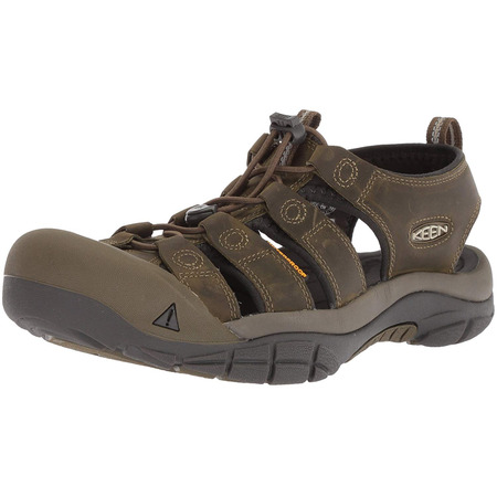 Sandália de couro Keen Newport EVO Olive
