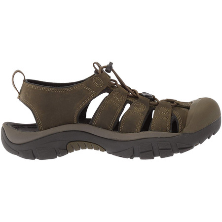 Sandália de couro Keen Newport EVO Olive