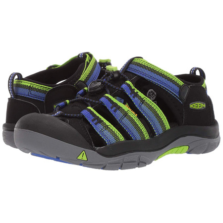 Keen Newport H2 todas as sandálias preto / azul / verde