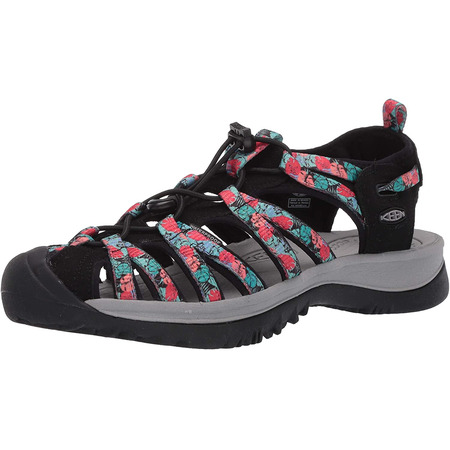Sandalia Keen Whisper W Negro / Azul / Coral