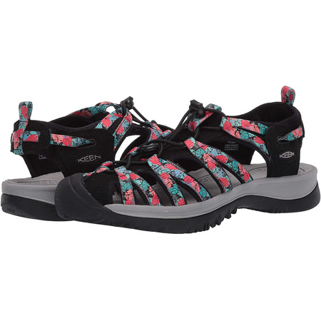 Sandalia Keen Whisper W Negro / Azul / Coral